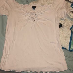 rue21 off shoulder shirt